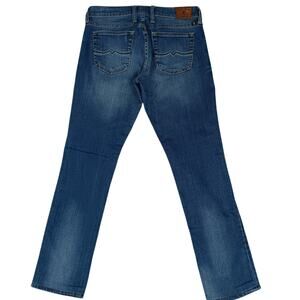 Lucky Brand Jeans Womens 4 30X28 Blue Fade Sweet'n Straight Lucky Me